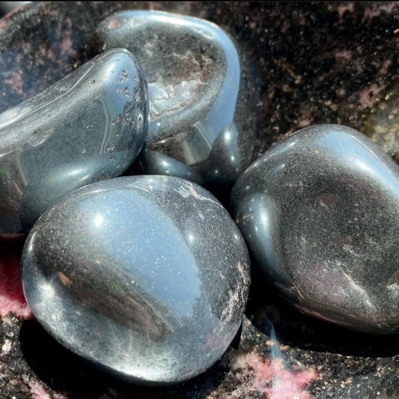 2/$25 ๐ธ Hematite Tumbles (5pc/2pc) - Picture 2 of 2